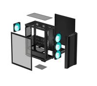 DEEPCOOL CC560 V2 Tempered Glass USB 3.0 ATX Mid Tower Siyah Kasa